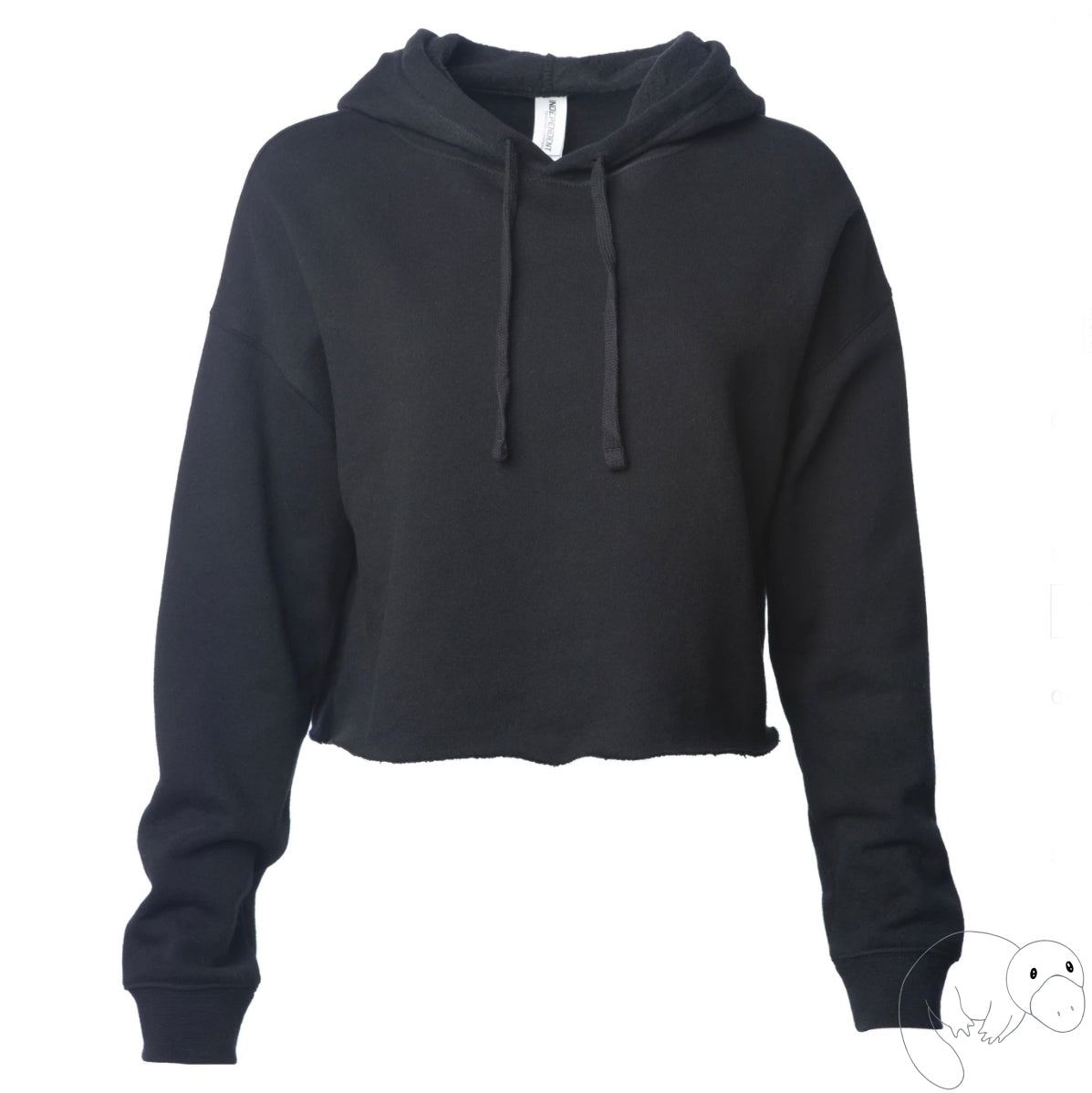 black-hooded-sweatshirt-blank-crop-light-soft-hoodie-face-mask-facemaskhoodie-Plats-Hoodie-facemask-all-in-one-2-earlooops-convertible-hoodiefacemask-platinum-platypus-new-product