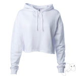 Load image into Gallery viewer, cute-hooded-sweatshirt-blank-crop-light-white-brunette-soft-hoodie-face-mask-facemaskhoodie-Plats-Hoodie-facemask-all-in-one-2-earlooops-convertible-hoodiefacemask-platinum-platypus-new-product
