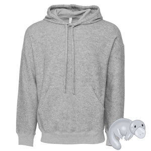 soft-sweatshirt-cozy-fuzzy-warm-light-grey-hoodie-face-mask-Plats-Hoodie-facemask-all-in-one-convertible-plats-hoodie-platinum-platypus-new-product