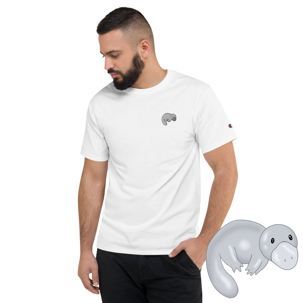 EMBROIDERED Platinum Platypus™  T-SHIRT